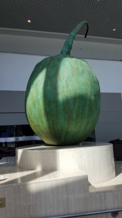 pumpkin statue portland convention center