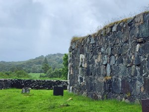 Old ruins of Pennygown church